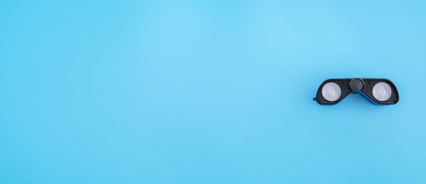 Full frame shot of blue background