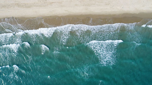 Close-up of sea wave