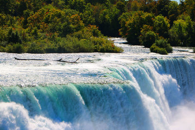 Idyllic view of niagara falls