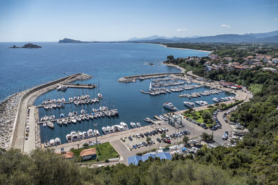 The port of santa maria navarrese