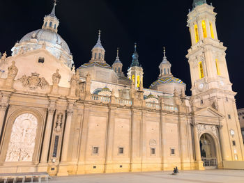 Low angle view of church