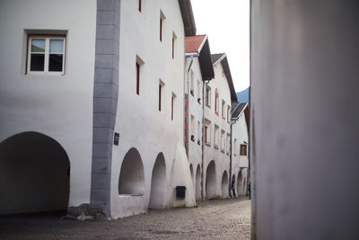 Street amidst buildings in city