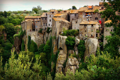 View of old ruins