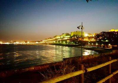 View of city at waterfront