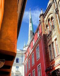 Low angle view of church