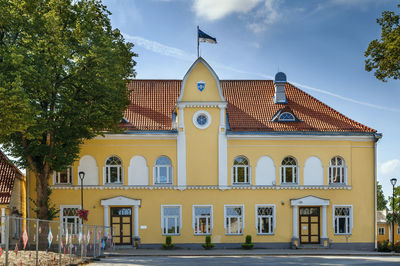 Exterior of building against sky