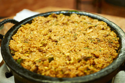 Close-up of food in bowl