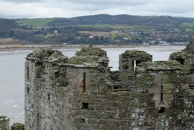 Old ruins against clear sky