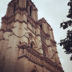 Low angle view of building against sky