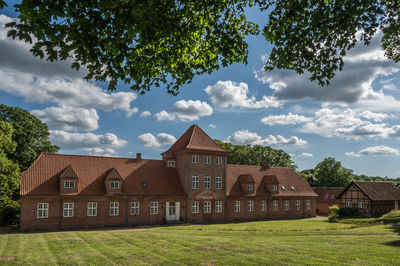 Main building at manor house hald hovedgaard