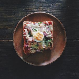 Close-up of served food