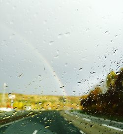 Raindrops on glass window