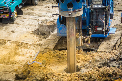 View of construction site