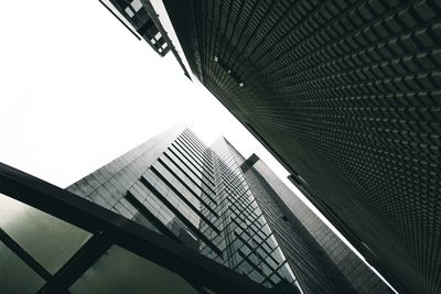 Low angle view of modern building