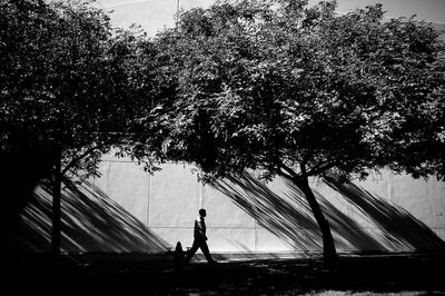 Woman in park