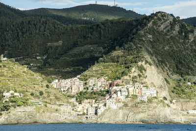 View of buildings in city