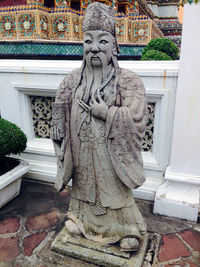 Close-up of statue