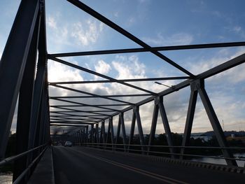 Road against sky