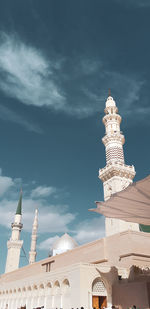 Low angle view of building against sky