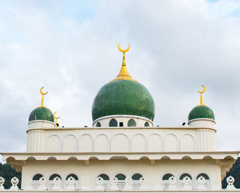 Low angle view of cathedral against sky