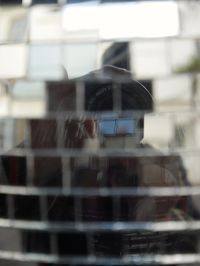 Close-up view of man