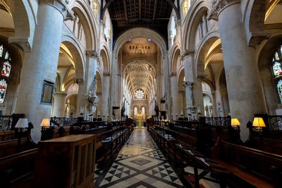 Interior of christ church cathedral