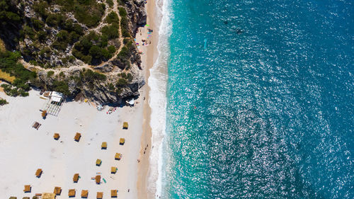 Gjipe beach, famous beach in albania