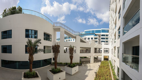 Exterior view from condominiums in abu dhabi apartments near etihad residences