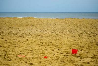 Scenic view of beach