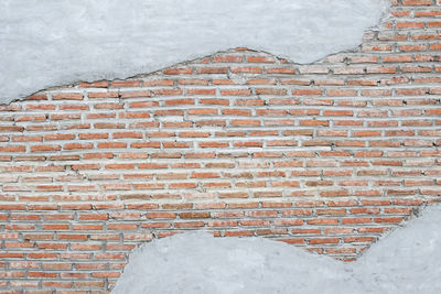 Close-up of brick wall