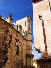 Low angle view of old building