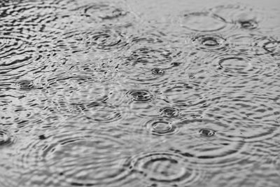 Full frame shot of rippled water