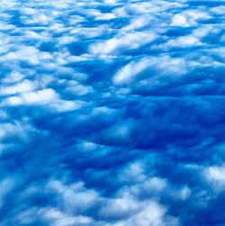 Low angle view of clouds in sky