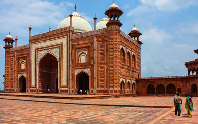 View of historic building against sky