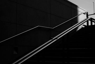 Low angle view of staircase in building