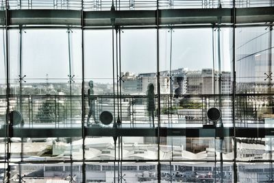 Modern buildings in city