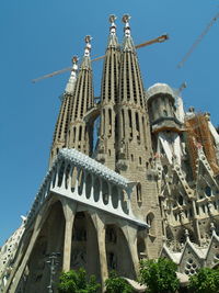 Low angle view of cathedral against sky