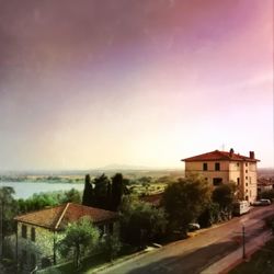 Built structure against the sky