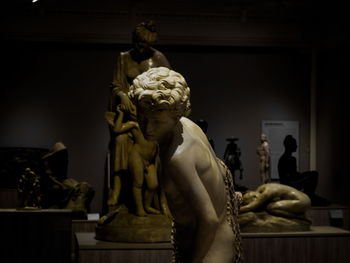 Statue in museum