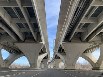 Blue sky line