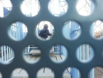 Full frame shot of patterned wall