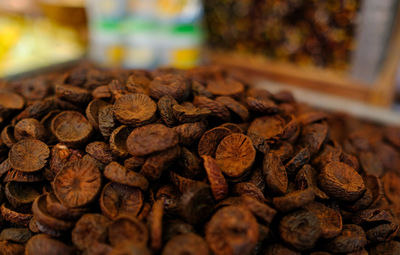 Close-up of coffee beans