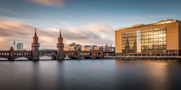 View of city at waterfront