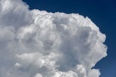 Low angle view of clouds in sky