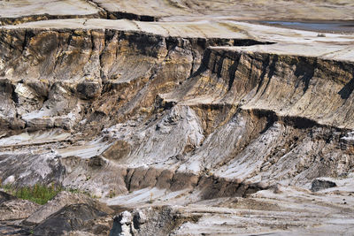 Full frame shot of rock formation