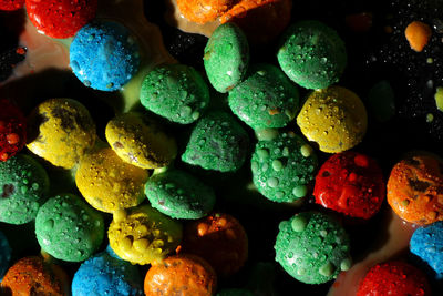 Full frame shot of multi colored candies