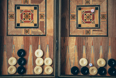 Various candles on shelf