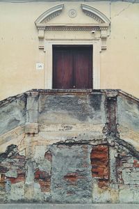 Close-up of brick wall