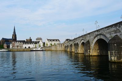 View of buildings at waterfront