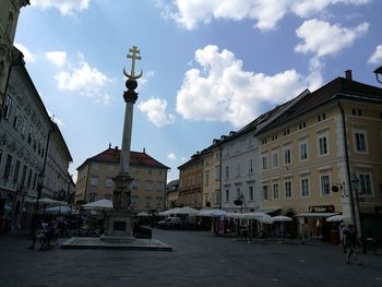 View of buildings in city